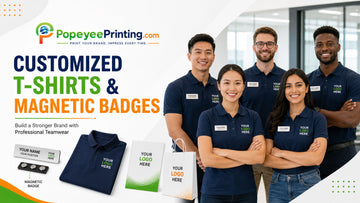Why Every Business in Bahrain Should Invest in Customized T-Shirts & Magnetic Badges