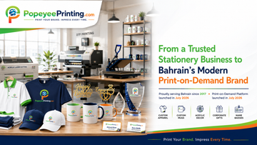 About Popeyee Printing – Bahrain's Trusted Custom Printing &amp; Print-on-Demand Company