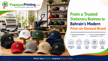 Custom Printed Caps in Bahrain: The Ultimate Guide for Teams & Events