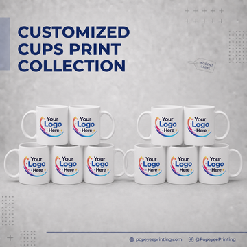 Customized Cup Printing Collection | Personalized Photo, Logo & Name Mugs | Popeyeeprinting.com