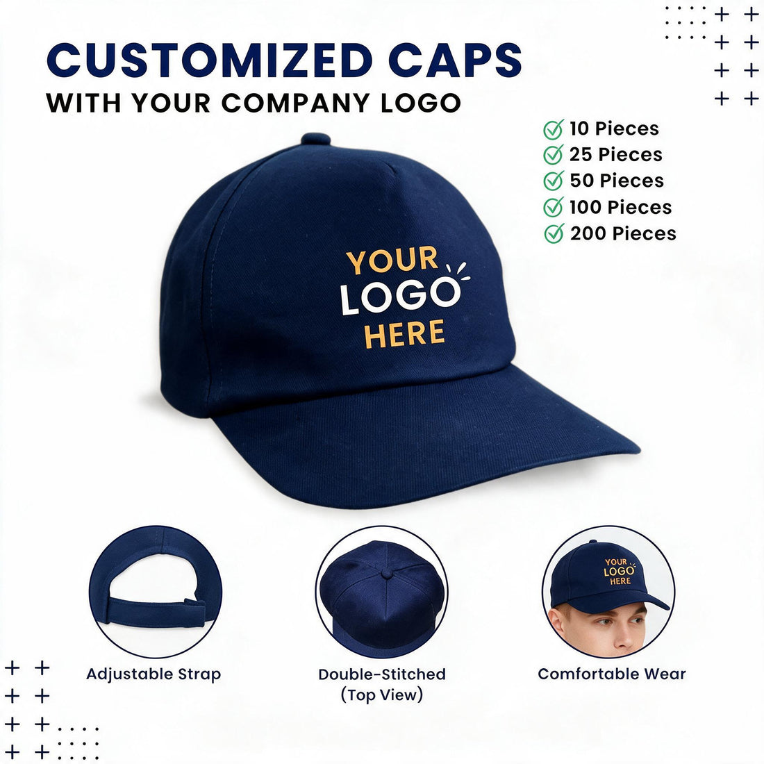 Customized Caps | Customized With Your Company Logo |  Popeyeeprinting.com